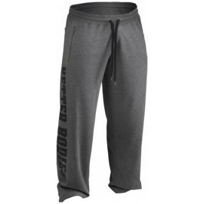 Better Bodies Big Print Sweatpant, Antracite Melange